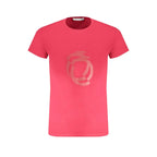 Trussardi Rosso Cotton Men T-Shirt - Zeiniez