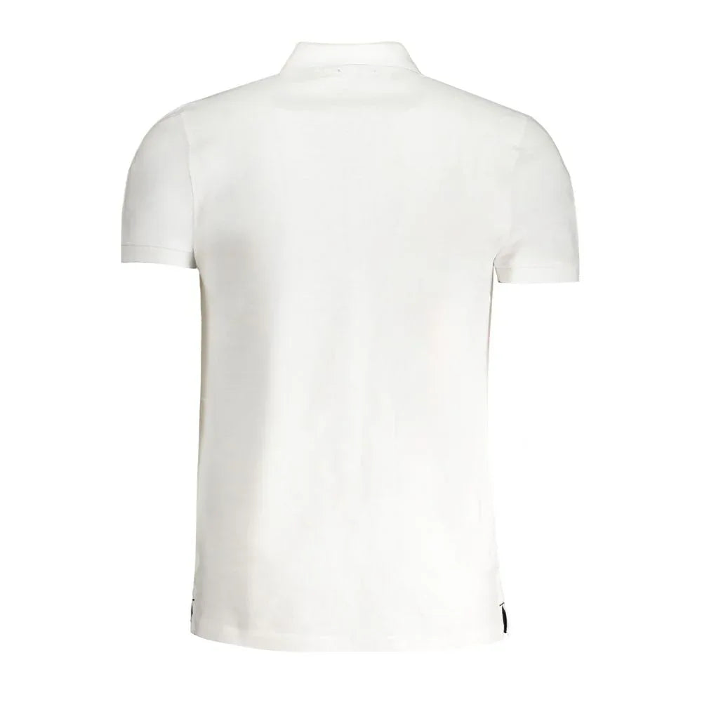 Cavalli Class "Bianco Cotton Men's Polo Shirt" - Zeiniez