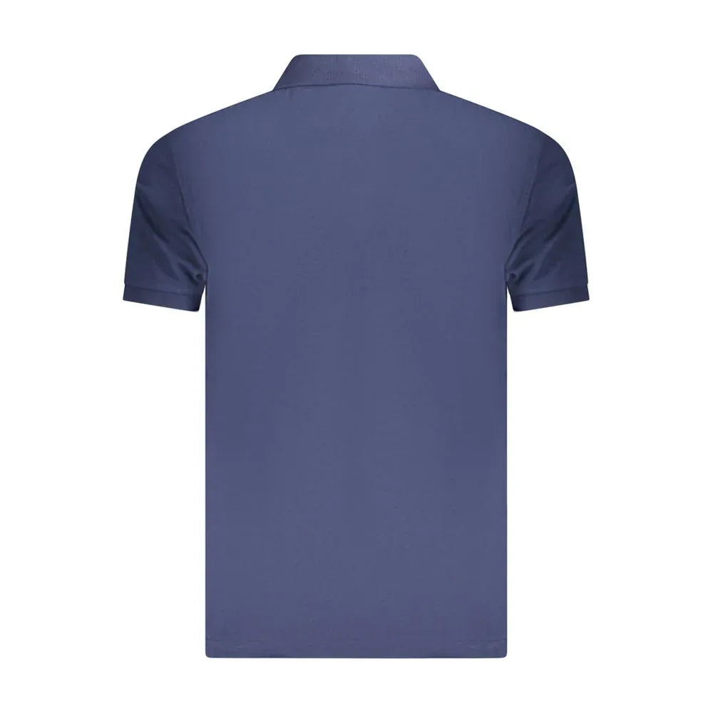 Fila Blue Cotton Men Polo Shirt - Zeiniez