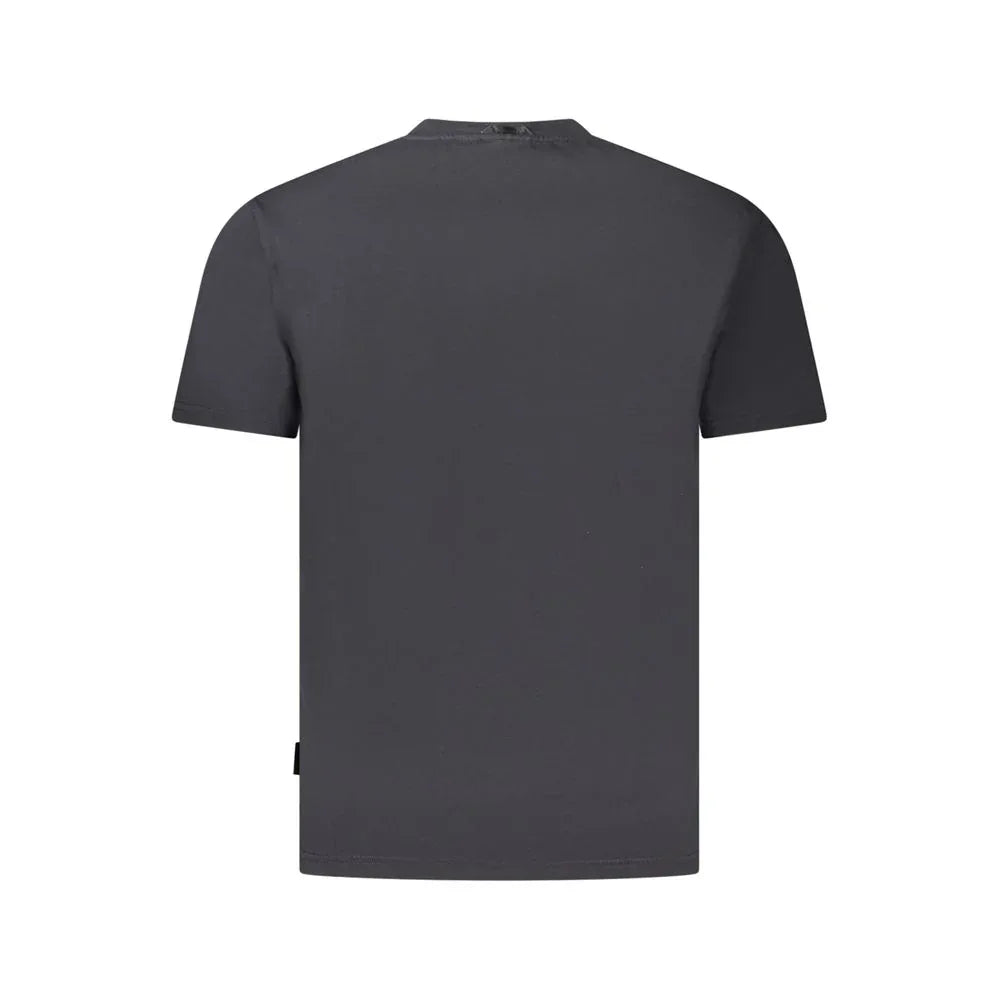 Napapijri Black Cotton Men T-Shirt - Zeiniez