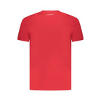 Trussardi Rosso Cotton Men T-Shirt - Zeiniez