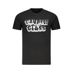 Cavalli Class Black Cotton Mens T-Shirt - Zeiniez