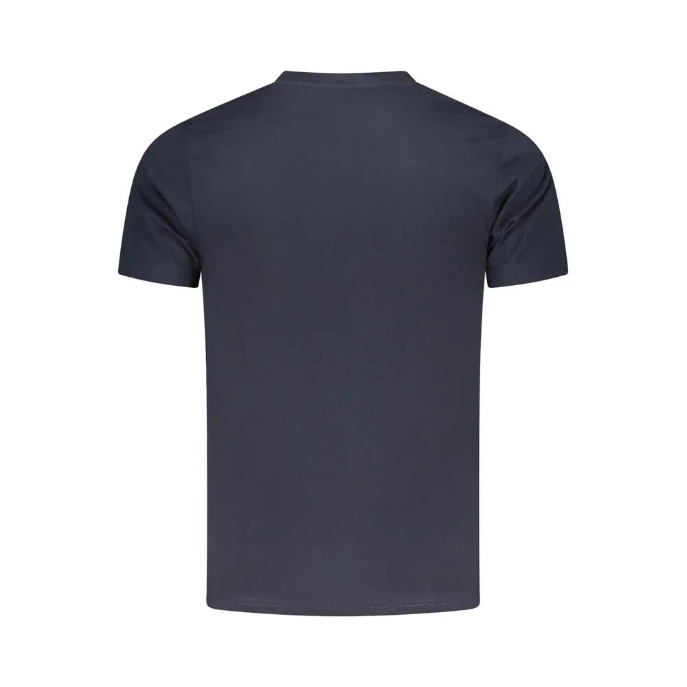 Cavalli Class Blu Cotton Men T-Shirt - Zeiniez