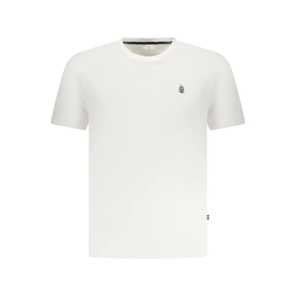 Marina Yachting Bianco Cotton Men T-Shirt - Zeiniez