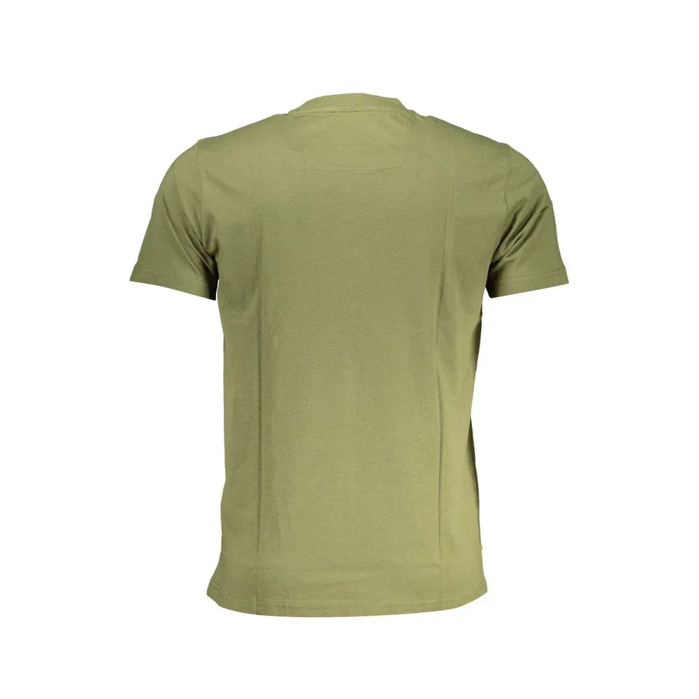 Cavalli Class Verde Cotton Men T-Shirt - Zeiniez