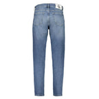 Calvin Klein Blu Cotton Men's Tapered Jean - Zeiniez