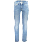 Tommy Hilfiger Azzurro Cotton Slim Men Jeans - Zeiniez