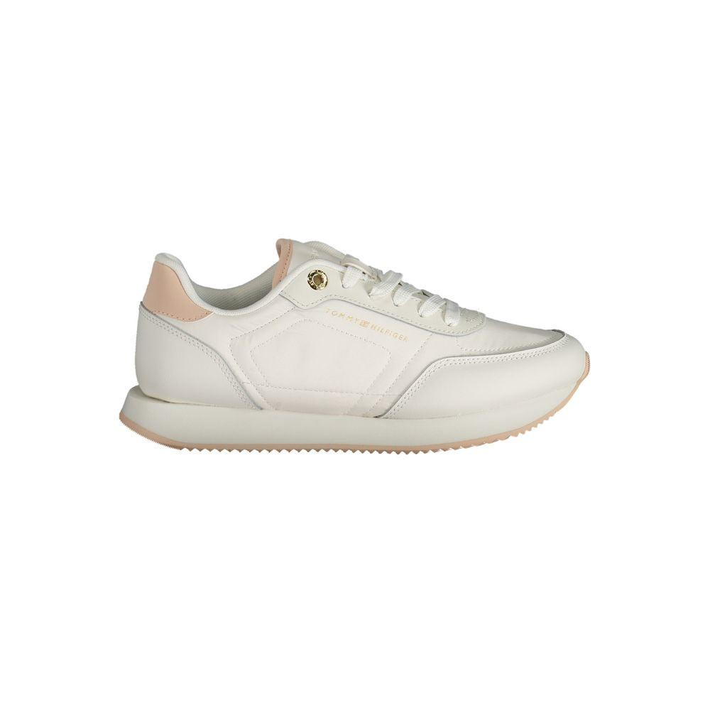 Tommy Hilfiger Bianco Leather Women Sneaker - Zeiniez