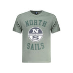 North Sails Verde Cotton Men T-Shirt - Zeiniez