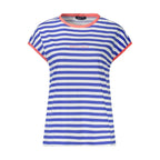 North Sails Blue Cotton Women T-Shirt - Zeiniez