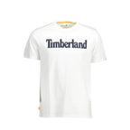 Timberland Bianco Organic Cotton Men's T-Shirt - Zeiniez