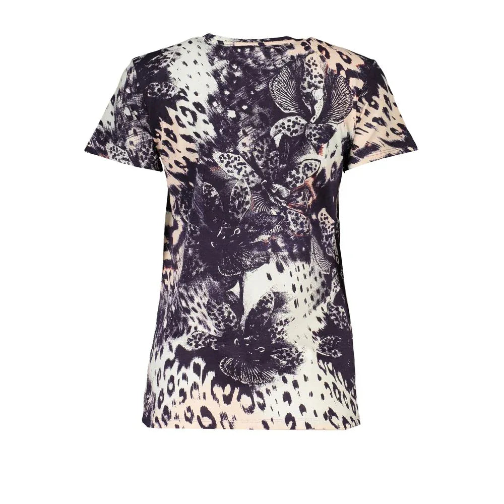 Cavalli Class Pink Cotton Women T-Shirt - Zeiniez