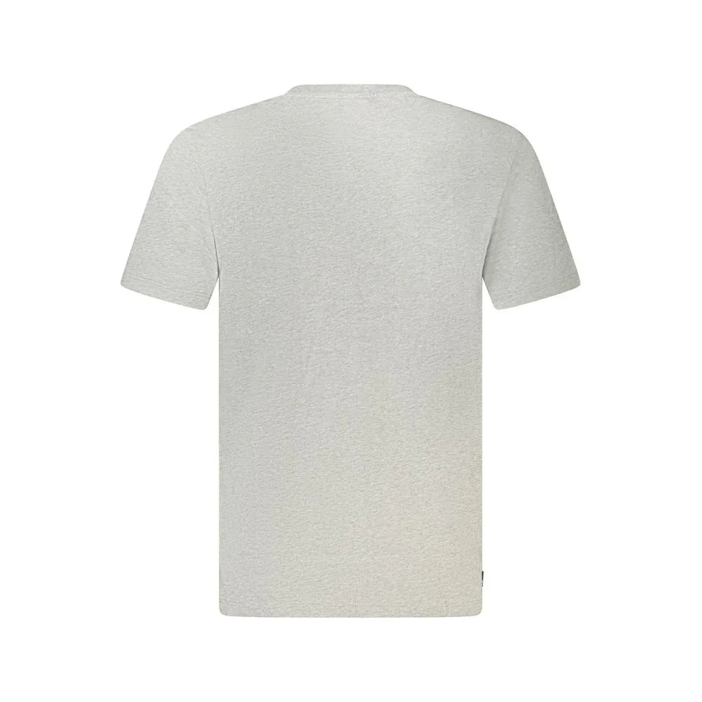 Timberland Grigio Cotton Men T-Shirt - Zeiniez