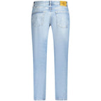 Calvin Klein Azzurro Cotton Men Jeans - Zeiniez