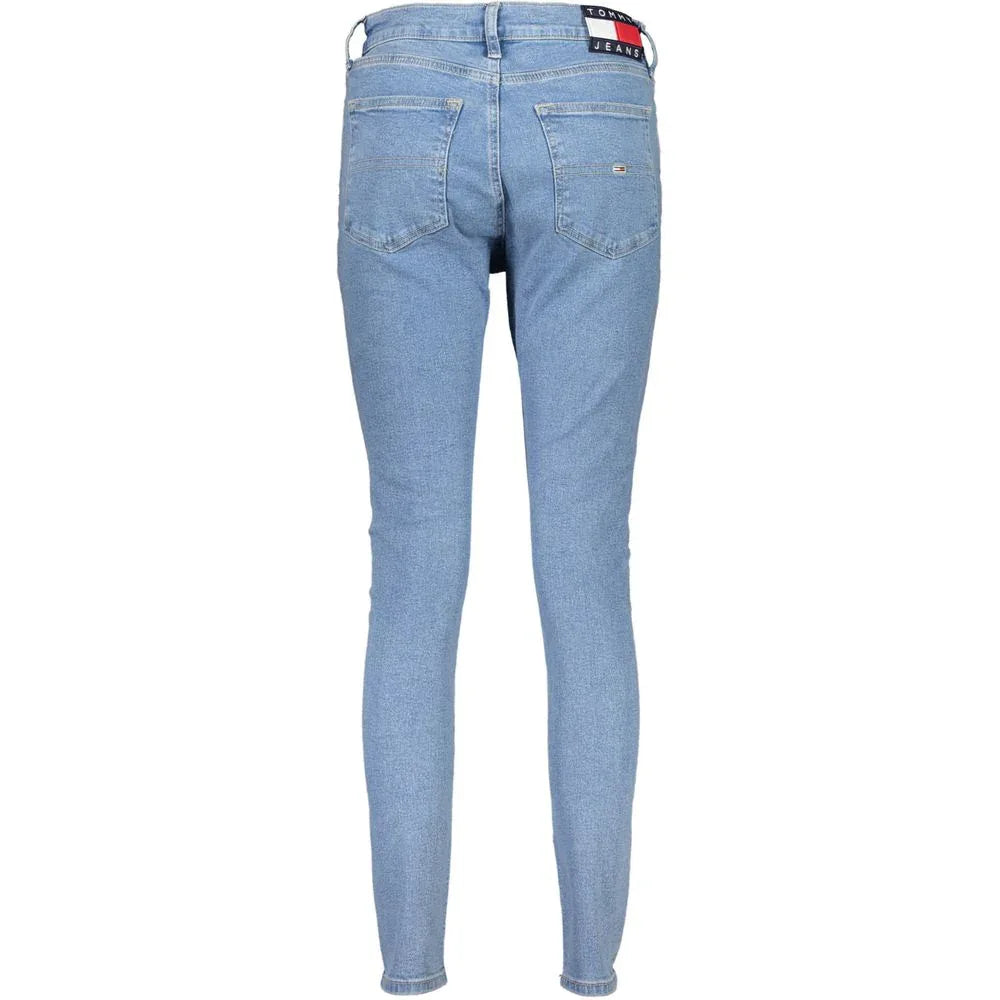Tommy Hilfiger Azzurro Cotton Women Jeans - Zeiniez