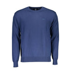 La Martina Blue Cotton Men's Sweater - Zeiniez