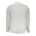 La Martina Bianco Linen Mens Shirt - Zeiniez