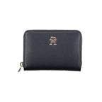 Tommy Hilfiger Blue Polyurethane Women Wallet - Zeiniez