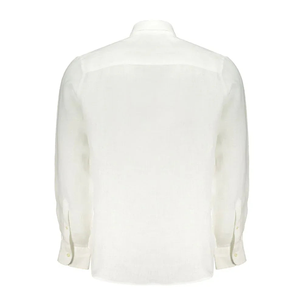 North Sails Bianco Lino Mens Shirt - Zeiniez