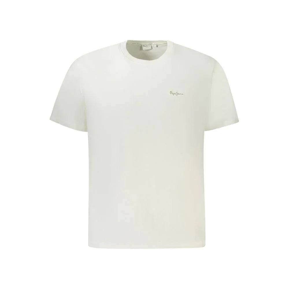 Pepe Jeans Bianco Cotton Men T-Shirt - Zeiniez