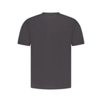 North Sails Black Cotton Men T-Shirt - Zeiniez