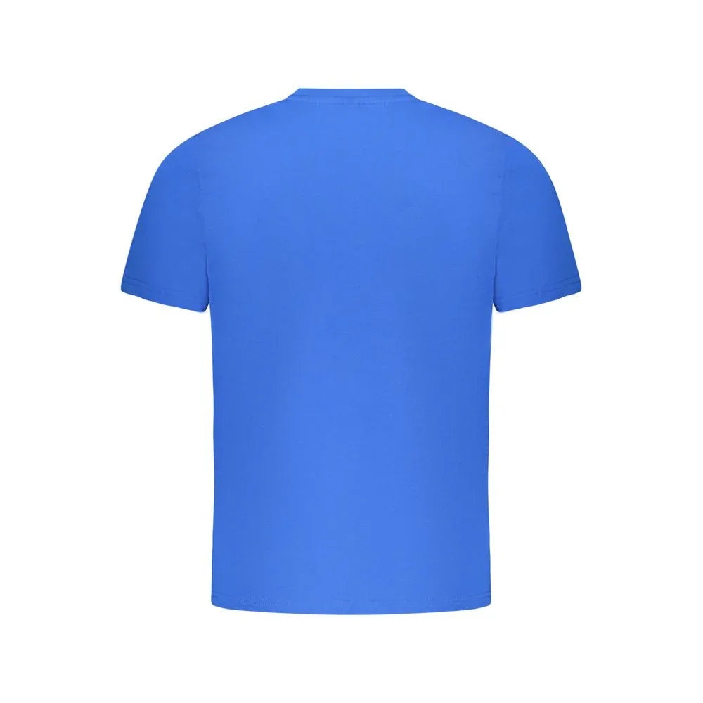 North Sails Blue Cotton Men's T-Shirt - Zeiniez