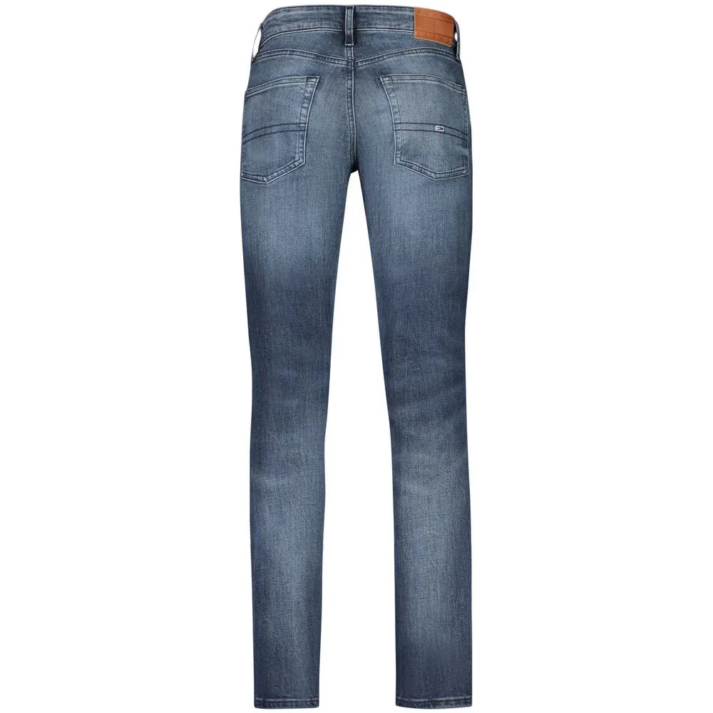 Tommy Hilfiger Blu Cotton Men's Slim Jeans - Zeiniez