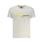 Tommy Hilfiger White Cotton Men's T-Shirt - Zeiniez