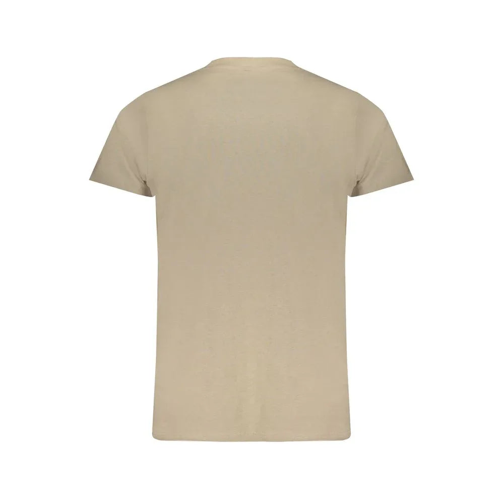 Norway 1963 Beige Cotton Men T-Shirt - Zeiniez