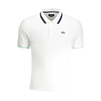 La Martina White Cotton Polo Shirt - Zeiniez
