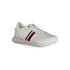 Tommy Hilfiger White Leather Women Sneaker - Zeiniez