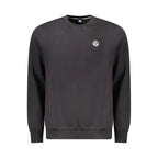 North Sails Black Cotton Men's Sweatshirt - Zeiniez