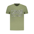 Cavalli Class Verde Cotton Men T-Shirt - Zeiniez