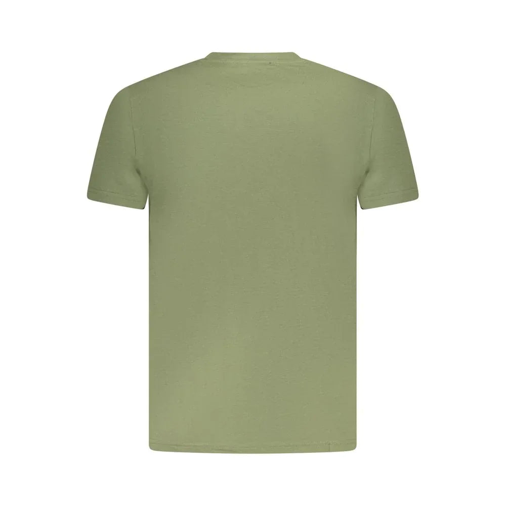 Cavalli Class Verde Cotton Men T-Shirt - Zeiniez