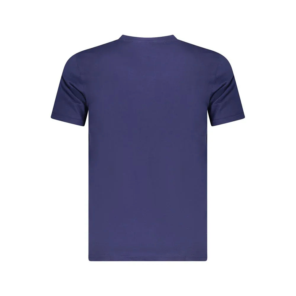 Cavalli Class Blu Cotton Men T-Shirt - Zeiniez