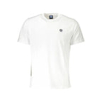 North Sails Bianco Cotton Mens T-Shirt - Zeiniez