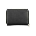 Tommy Hilfiger Black Polyurethane Women Wallet - Zeiniez