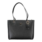 Guess Jeans Black Polyurethane Women Handbag - Zeiniez