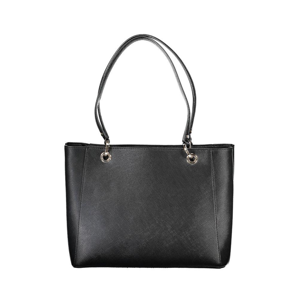 Guess Jeans Black Polyurethane Women Handbag - Zeiniez