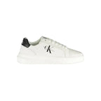 Calvin Klein Sophisticated White Lace-Up Sneakers - Zeiniez