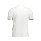 La Martina White Cotton Men Polo Shirt - Zeiniez