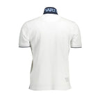 La Martina White Cotton Men Polo Shirt - Zeiniez