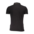 La Martina Black Cotton Men's Polo Shirt - Zeiniez