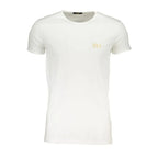 Cavalli Class White Cotton T-Shirt - Zeiniez