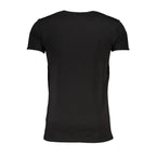 Cavalli Class Black Cotton Men's T-Shirt - Zeiniez