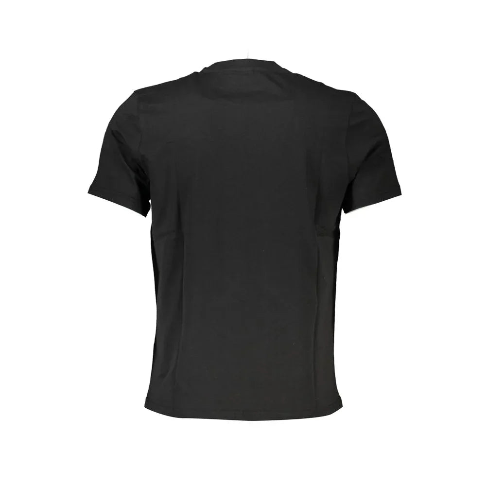 North Sails Black Cotton Men's T-Shirt - Zeiniez