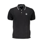 North Sails Black Cotton Men's Polo Shirt - Zeiniez