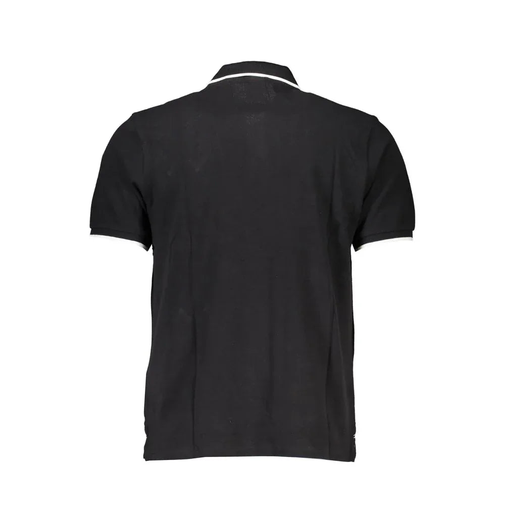 North Sails Black Cotton Men's Polo Shirt - Zeiniez