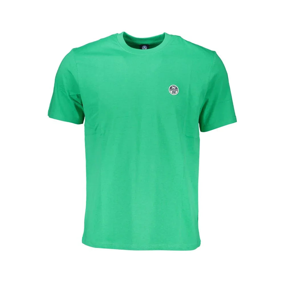 North Sails Verde Cotton Men T-Shirt - Zeiniez