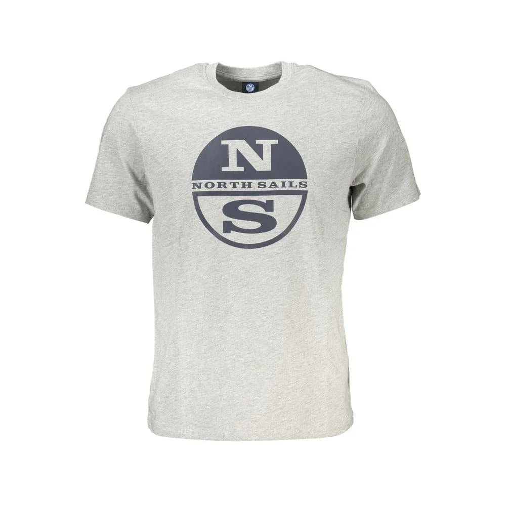 North Sails Grigio Cotton Men's T-Shirt - Zeiniez